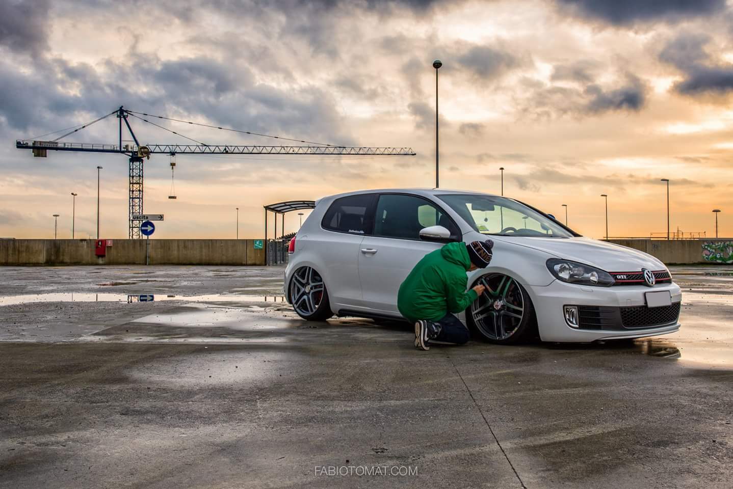 Volkswagen Golf MK6 GTI AirRide Air Suspension and Air Management Systems