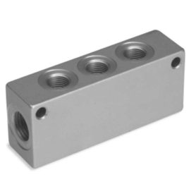 Fitting AirRide Distribution Block 5 Connections  FNPT x 1/8