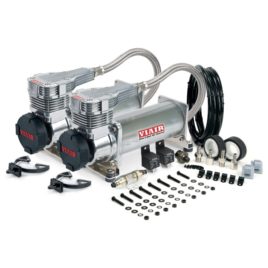 Dual Value Pack Viair 485C Chrome Compressor 200 PSI